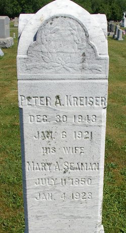 Mary Ann <I>Seaman</I> Kreiser 