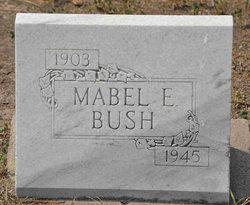 Mabel Elizabeth <I>Deter</I> Bush 