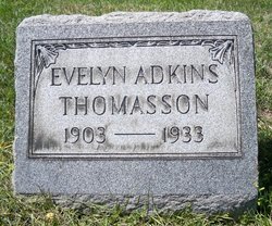 Evelyn <I>Adkins</I> Thomasson 
