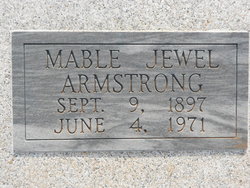 Mabel Jewell <I>Clevenger</I> Armstrong 