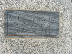 Willis Floyd Minatrea 