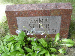 Emma <I>Hahn</I> Seiler 