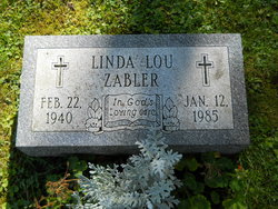 Linda Lou <I>Walker</I> Zabler 