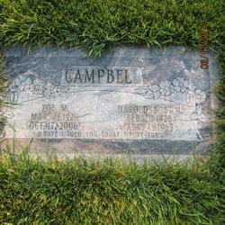 Harold Melvin “Bob” Campbell 