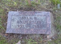 Joan Dale <I>Dickinson</I> Anderson 
