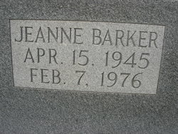 Jeanne Carol <I>Barker</I> Bishop 