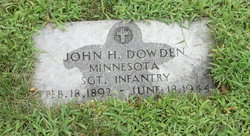SGT John Henry Dowden 