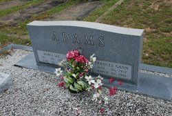 Frances <I>Gann</I> Adams 