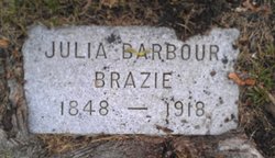 Julia Pauline <I>Barbour</I> Brazie 