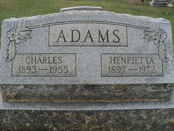 Henrietta M <I>Yarnall</I> Adams 