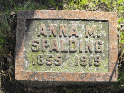Anna May <I>Spurr</I> Spalding 