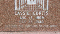 Cassie M <I>Little</I> Curtis 