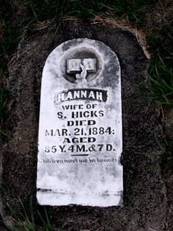 Hannah <I>Gray/Grey</I> Hicks 
