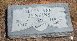 Betty Ann <I>Pierson</I> Jenkins 
