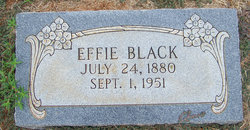 Effie <I>Tosh</I> Black 