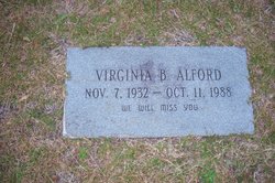 Virginia B Alford 