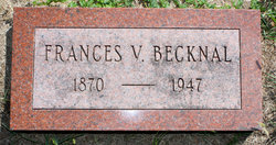 Frances V. <I>Wyckoff</I> Becknal 