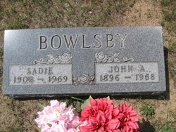 John A Bowlsby 