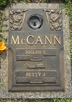 Betty Jean <I>Bragdon</I> McCann 