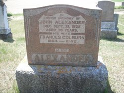 Frances <I>Colburn</I> Alexander 