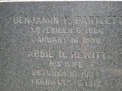 Abbie D <I>Hewitt</I> Bartlett 