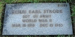 Leslie Earl Strode 