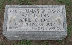 Pfc. Thomas Wilson Davis 