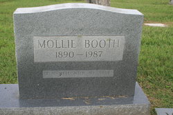 Mary Ann “Mollie” <I>Hurdt</I> Booth 