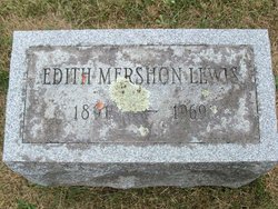 Edith May <I>Mershon</I> Lewis 