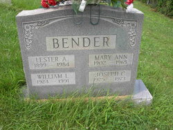 Joseph C Bender 