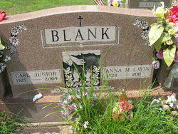 Anna Mary <I>Lavin</I> Blank 