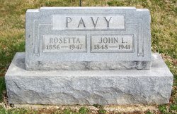 Rosetta E. “Rose” <I>Adams</I> Pavy 