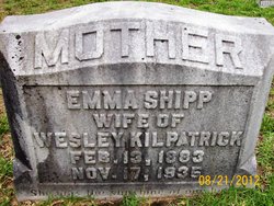 Emma E <I>Shipp</I> Kilpatrick 