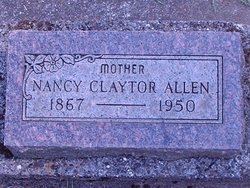Nancy Elizabeth <I>Peters</I> Allen 