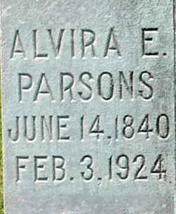 Alvira Esther <I>Julian</I> Parsons 