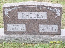 Lucy E. <I>Knotts</I> Rhodes 