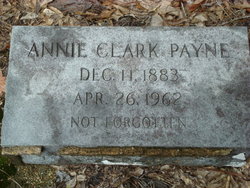Annie <I>Clark</I> Payne 