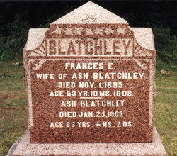 Frances Emily <I>Greenleaf</I> Blatchley 
