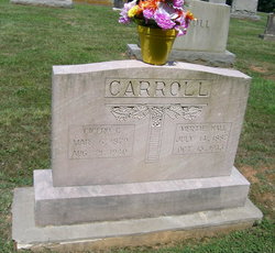 Mertie Ann <I>Hall</I> Carroll 