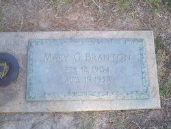 Mary <I>Goff</I> Branton 