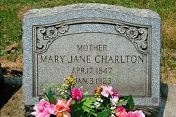 Mary Jane <I>Kirtley</I> Charlton 