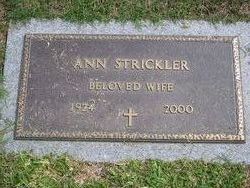 Ann <I>Heugatter</I> Strickler 