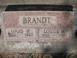 Louise M <I>Tracy</I> Brandt 