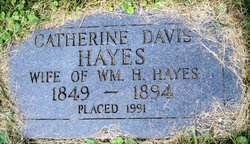 Sarah Catherine Millsaps <I>Davis</I> Hayes 