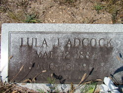Lula Jane <I>Shackelford</I> Adcock 