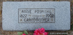 Anna “Annie” <I>Dvorak</I> Pospishil 