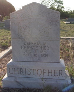 Delphia Mariam <I>Whitaker</I> Christopher 