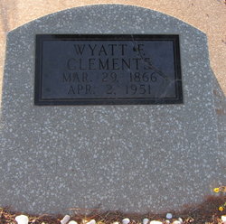 Wyatt Franklin Clements 