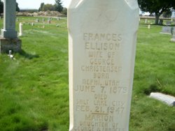 Frances Elizabeth <I>Ellison</I> Christensen 