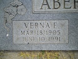 Verna F. “Flo” <I>Karnes</I> Abernathy 